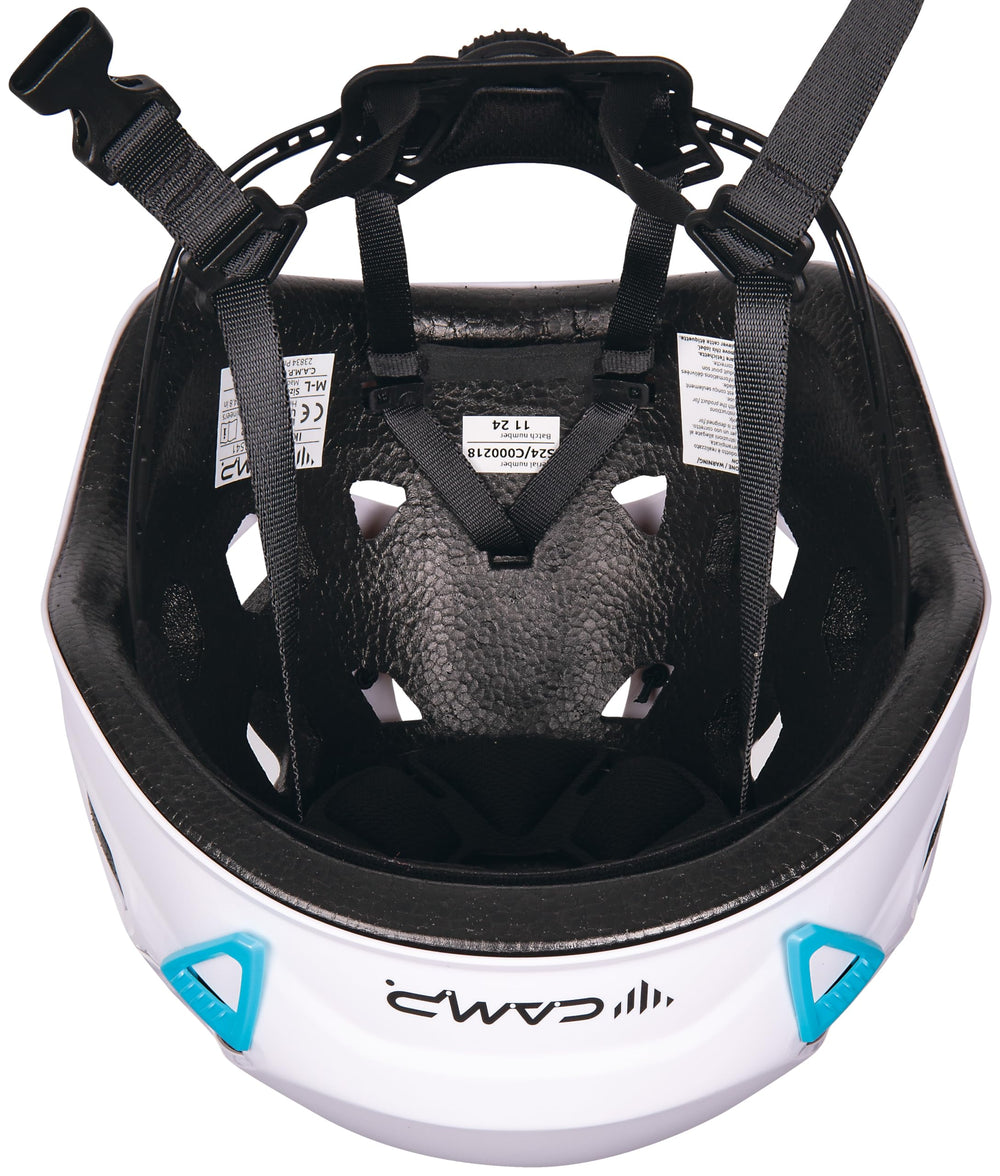 CAMP Ikon Nova white large material detail reveals sturdy construction