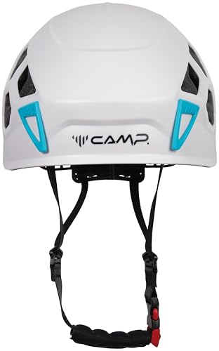 CAMP Ikon Nova White Small cap closeup shows secure seal for travel.