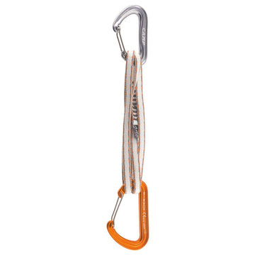 Camp Mach Express Dyneema quickdraw 60cm for easy clipping on trad climbs.