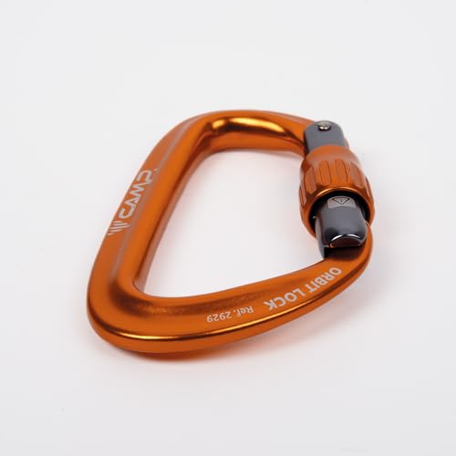 CAMP Orbit Lock Carabiner with SphereLock closure improves gate-nose security during operation