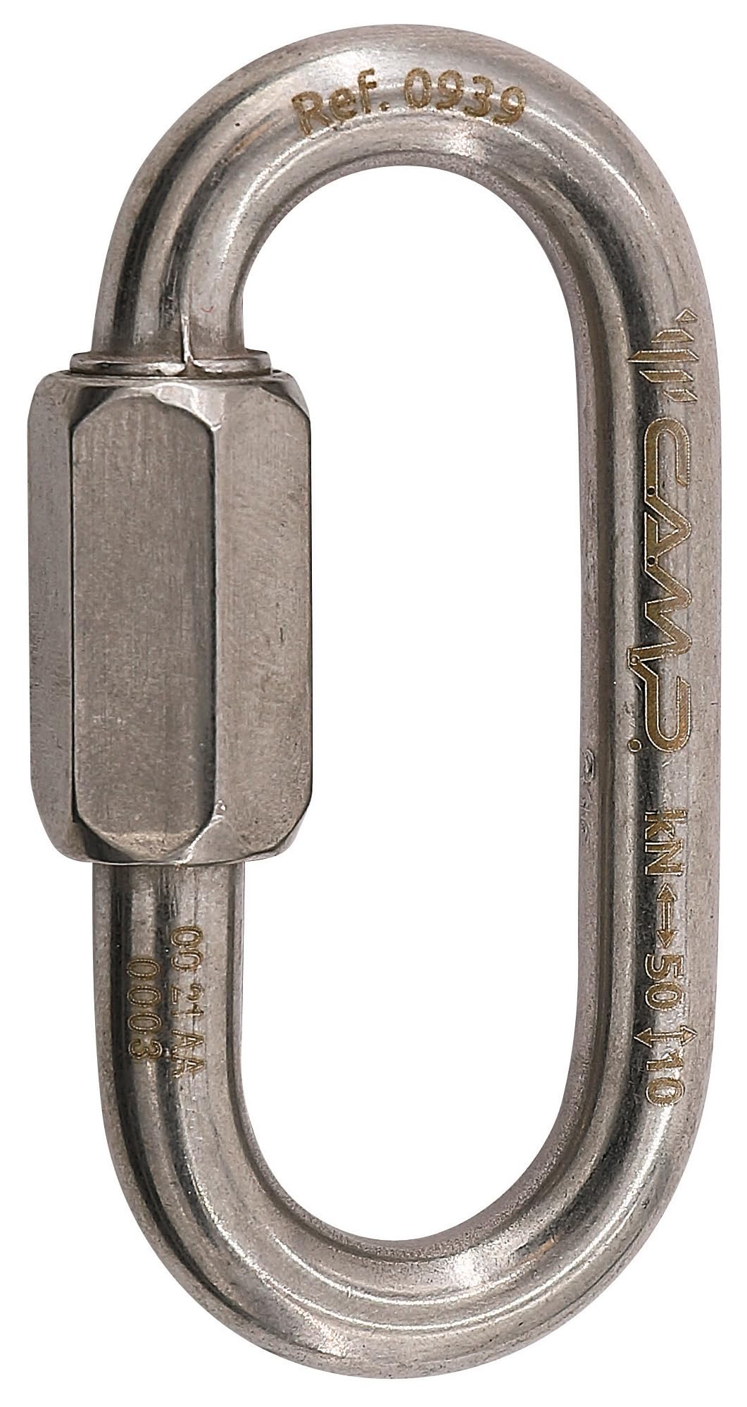 Camp Oval Quick Link stainless 8mm for rugged anchors and quick setup.