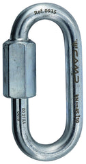 CAMP Oval Quick Link zinc 10mm for secure, rust-resistant anchors.