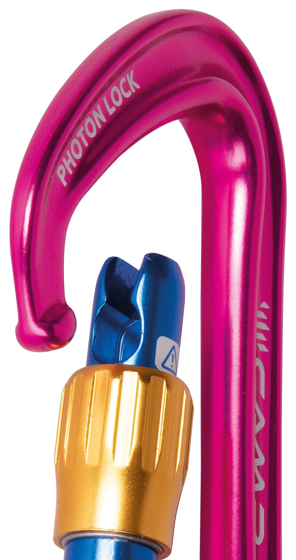 CAMP Photon Lock Janja Fuchsia lightweight ferrule and slim nose for easy clipping