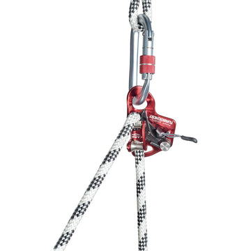 CAMP Turbo Chest Ascender features easy-open lock and glove-friendly pull cord.
