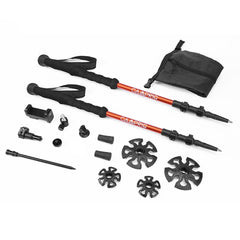 Camperig Selfie Trekking Pole extended grip for steady, comfortable hiking