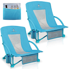 CAMPHILL Beach Chairs 2-pack packshot, sturdy outdoor seating for beach days.