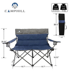CAMPHILL folding compact storage demonstrates easy transport and space-saving design.