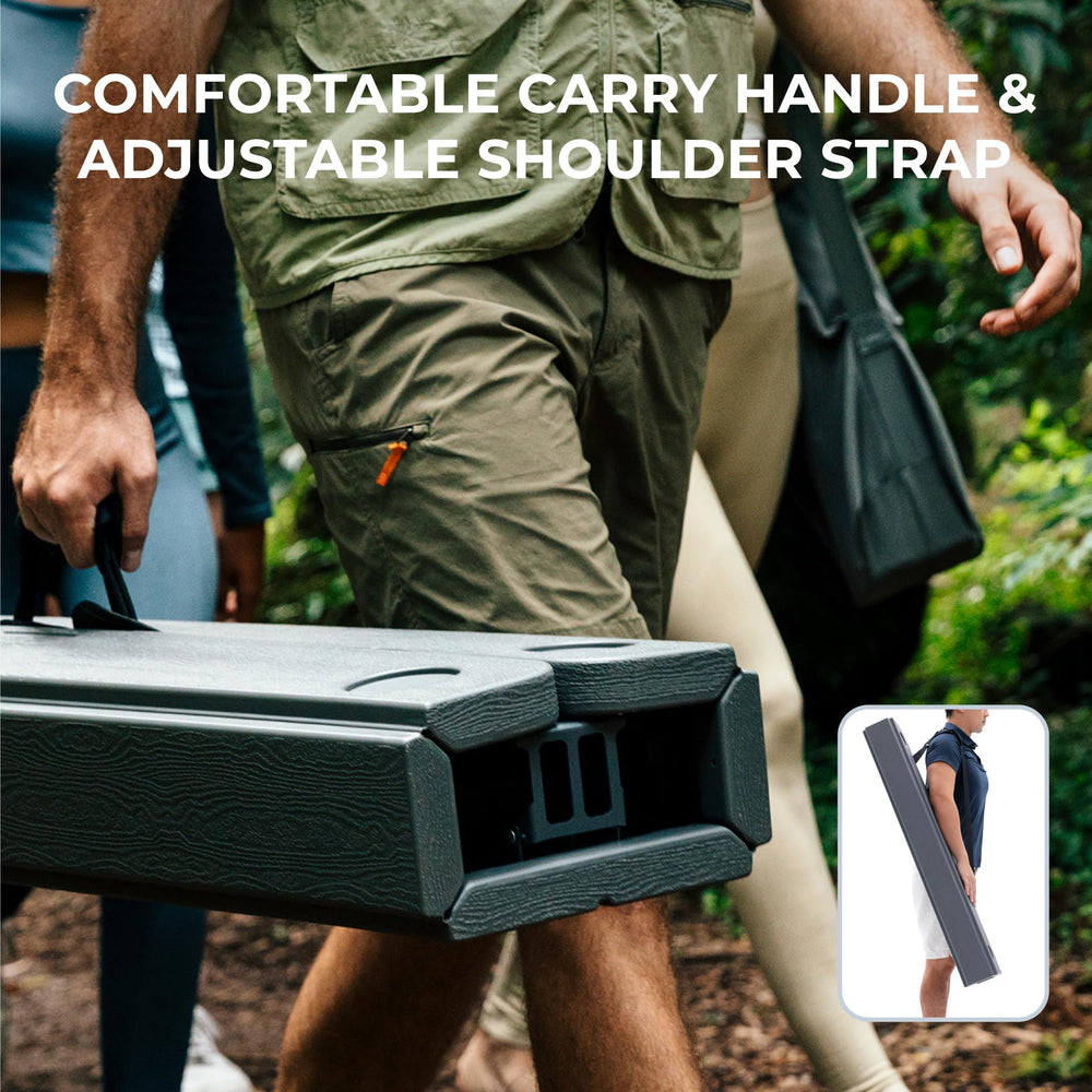Heavy-duty legs of Cococabana table ensure sturdy support