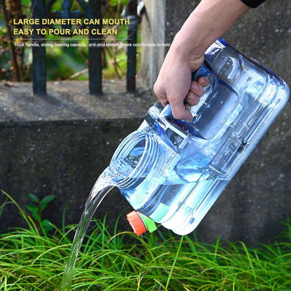 Camping Car Water Container handles hot liquids up to 100°C.