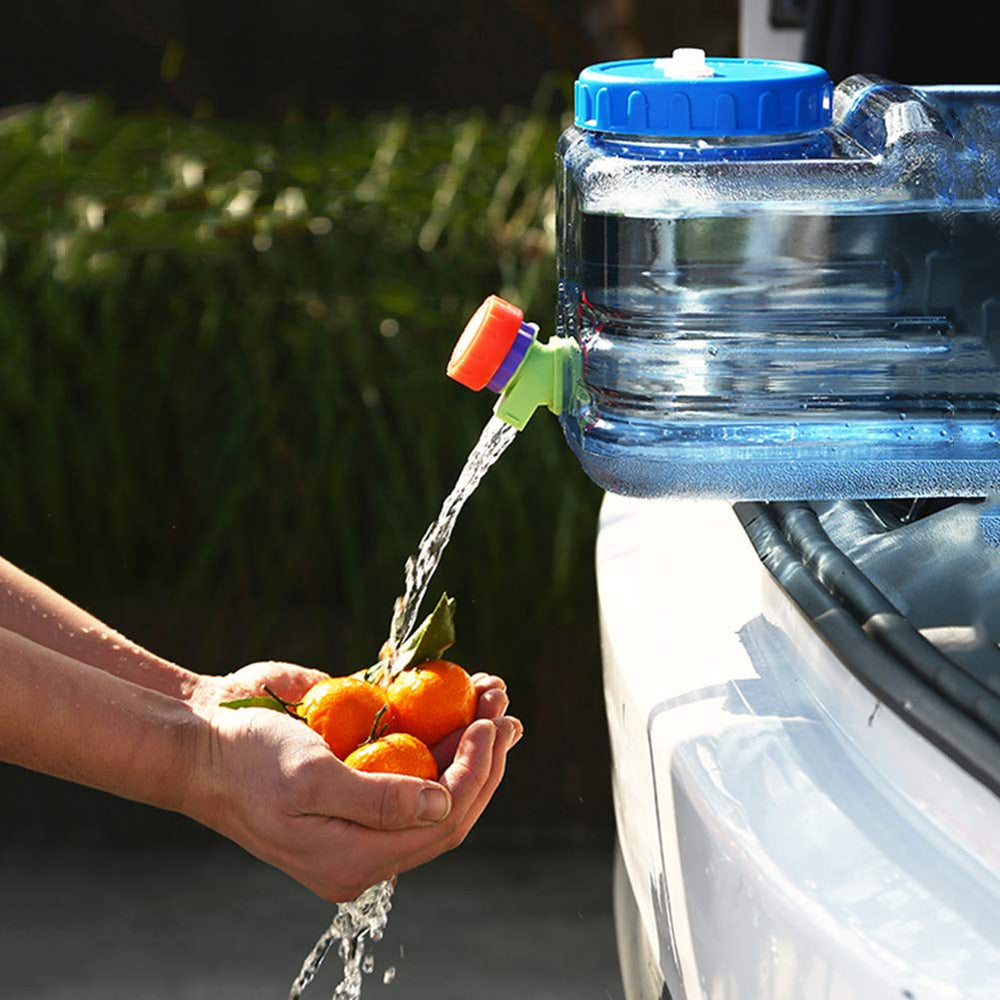 Camping Car Water Container ideal for emergency home water storage.