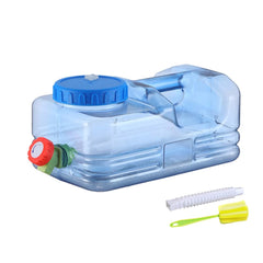 Camping Car Water Container wide mouth for easy cleaning and filling.