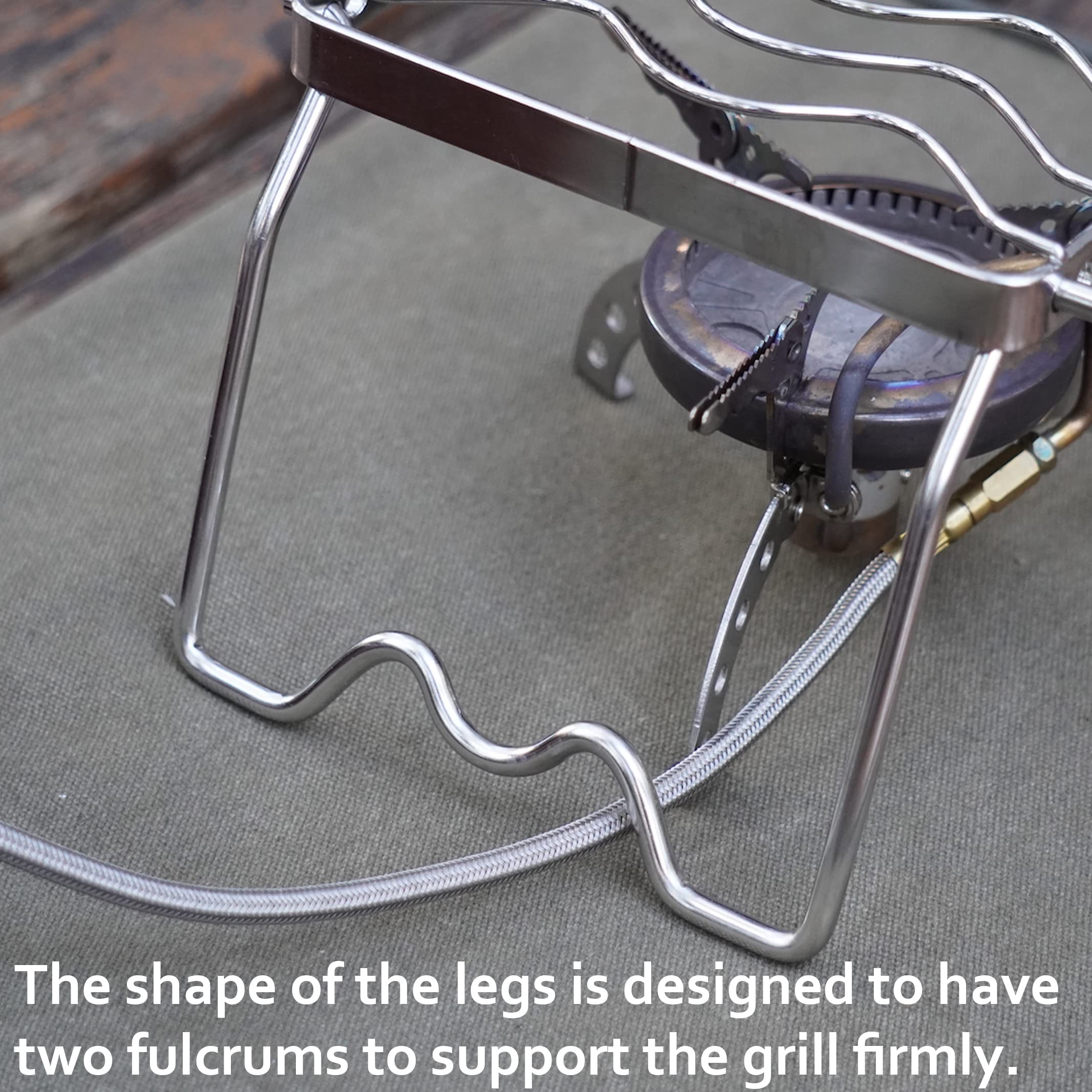 Camping Moon lightweight design supports easy packing for camping trips and picnics