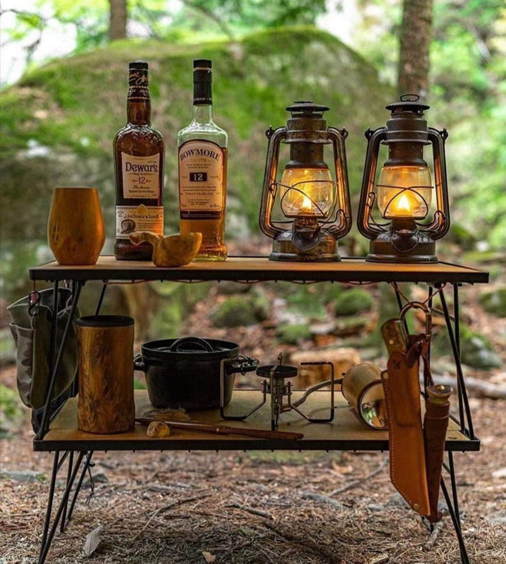 Camping Moon t230-2t dual rack setup demonstrates versatile arrangement.