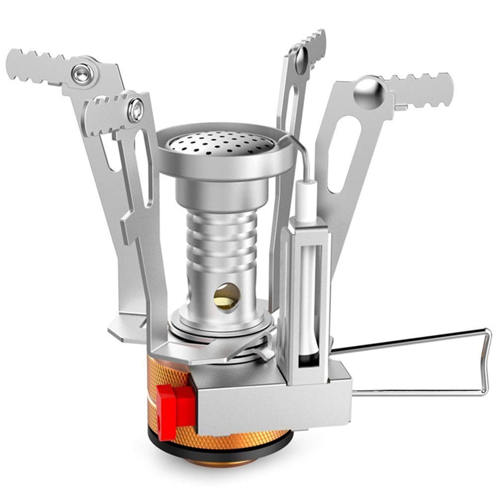 Camping Stove Travel Stove safe-use design ensures stable setup outdoors.