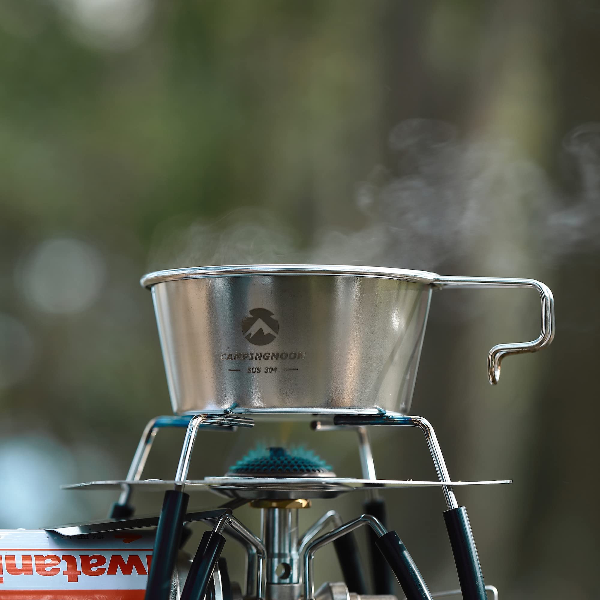 CampingMoon Sierra Cup compact nesting supports tidy camp storage.