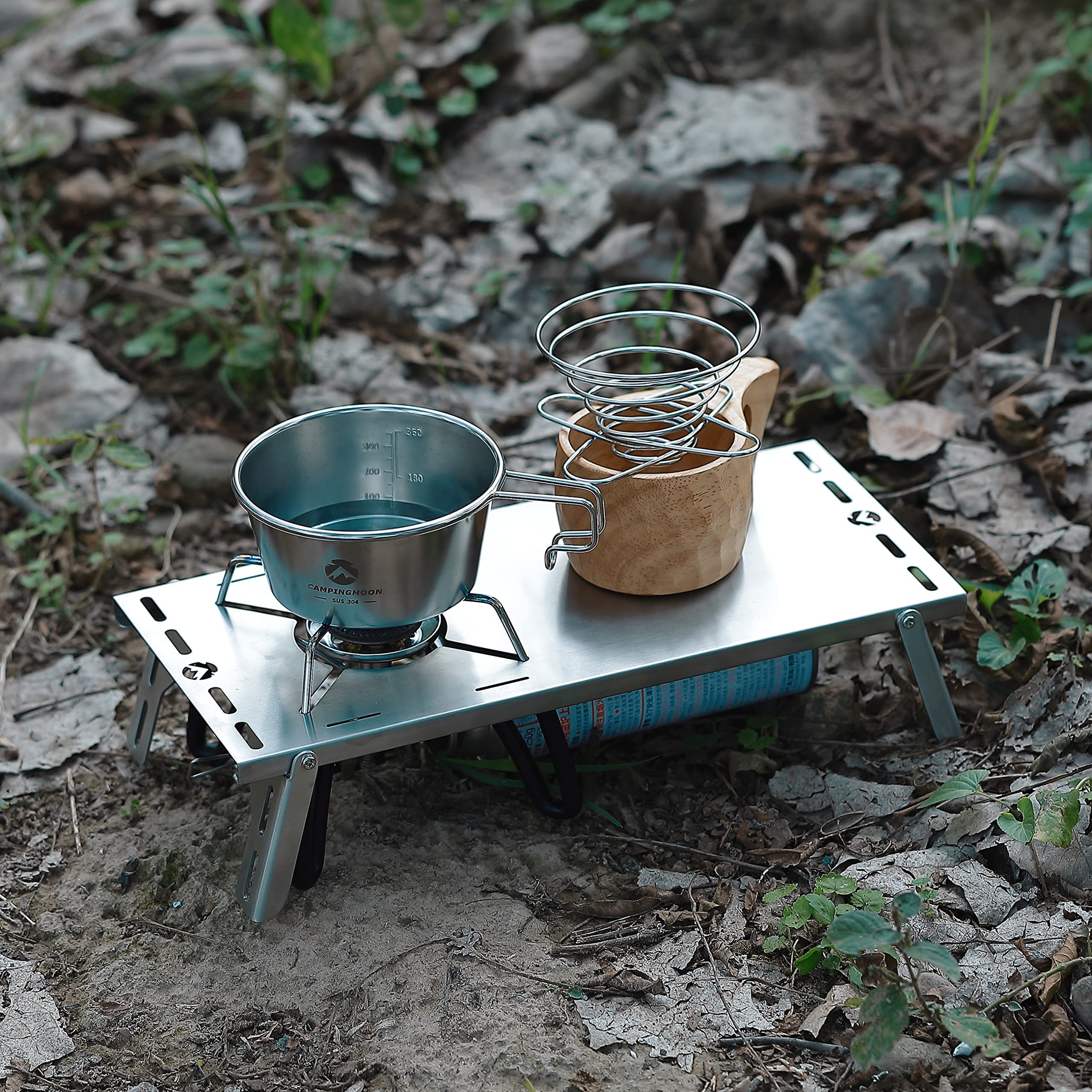 CampingMoon Sierra Cup easy-clean design for quick maintenance.