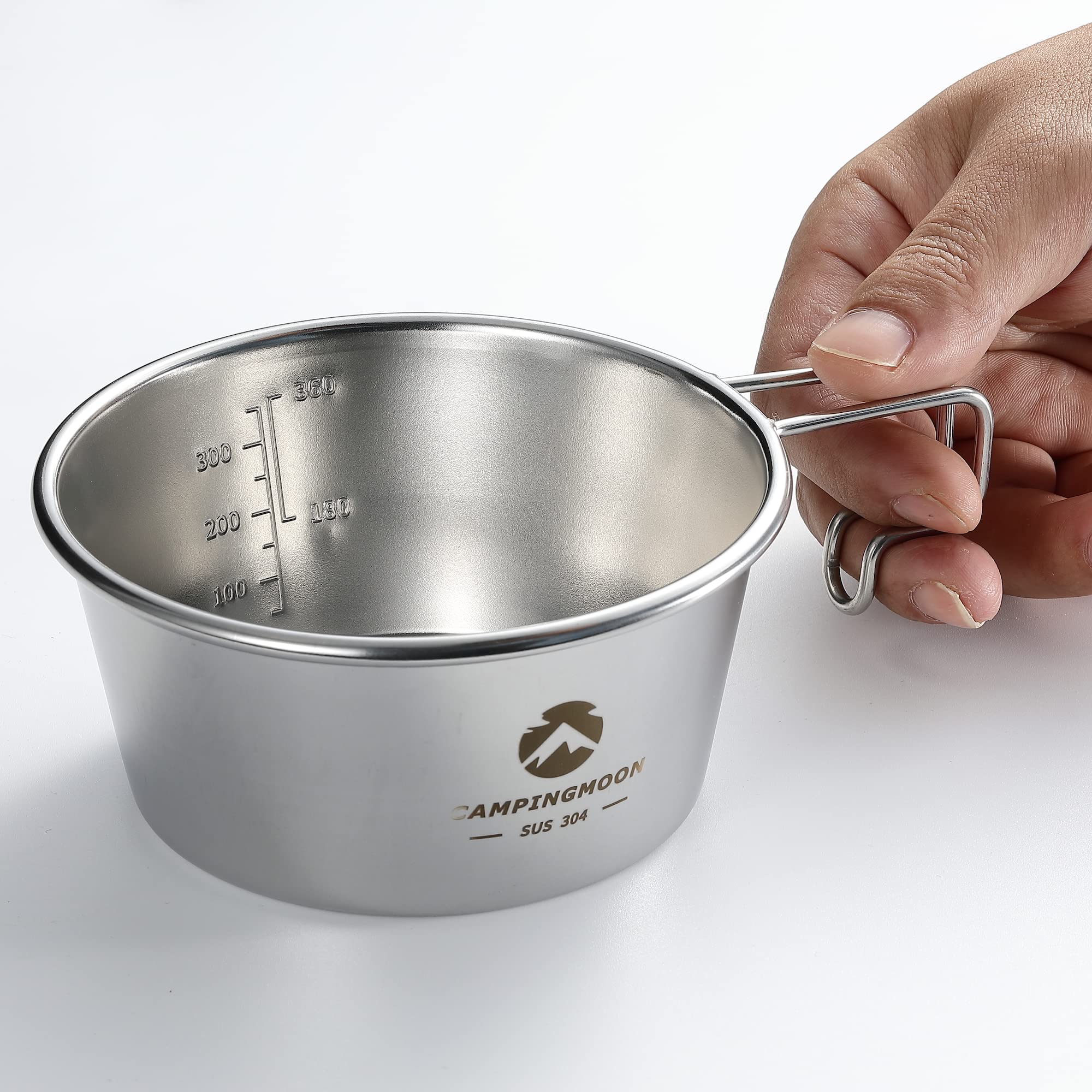 CampingMoon Sierra Cup two cups pack suitable for sharing meals.