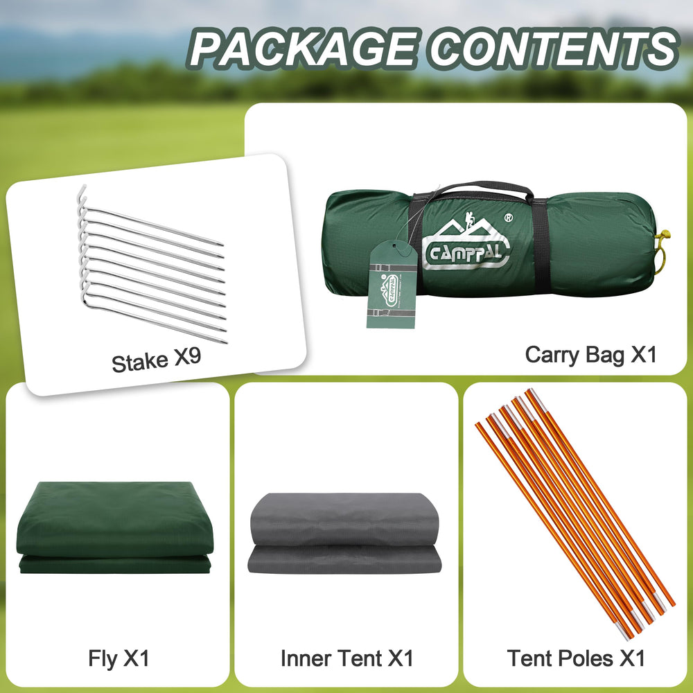 Camppal compact carry bag demonstrates easy packing