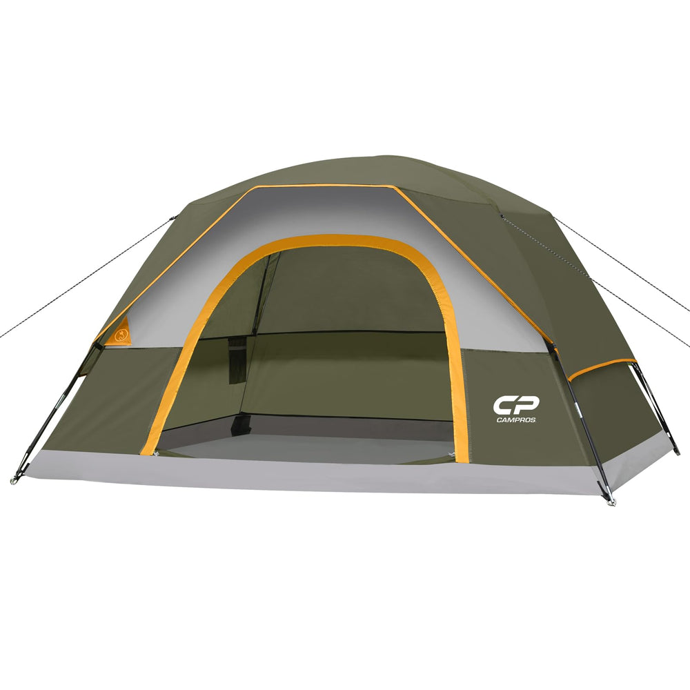 CAMPROS CP 4-person tent exterior dome setup for quick family shelter