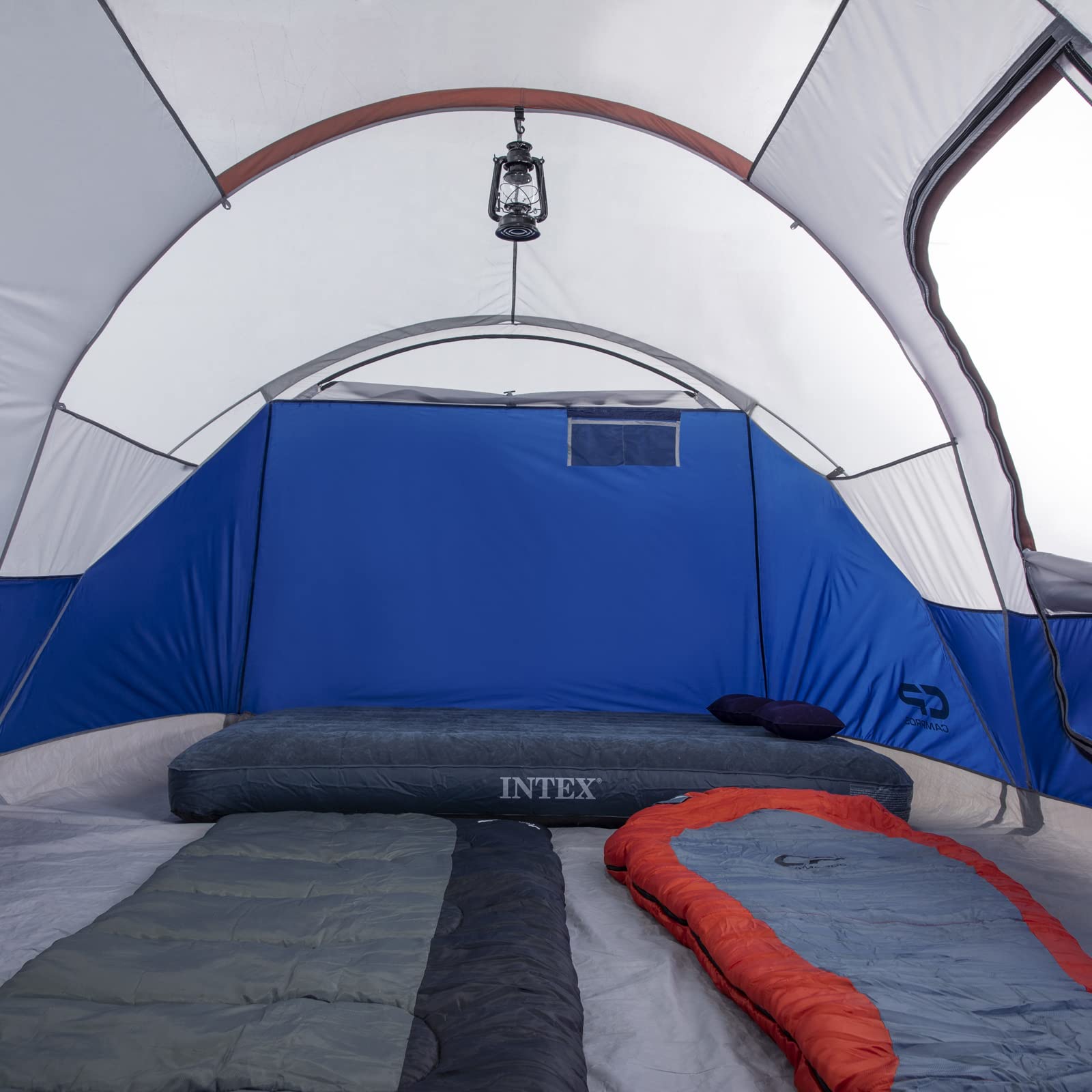 CAMPROS CP Rainfly removed reveals stargazing night sky from the tent.