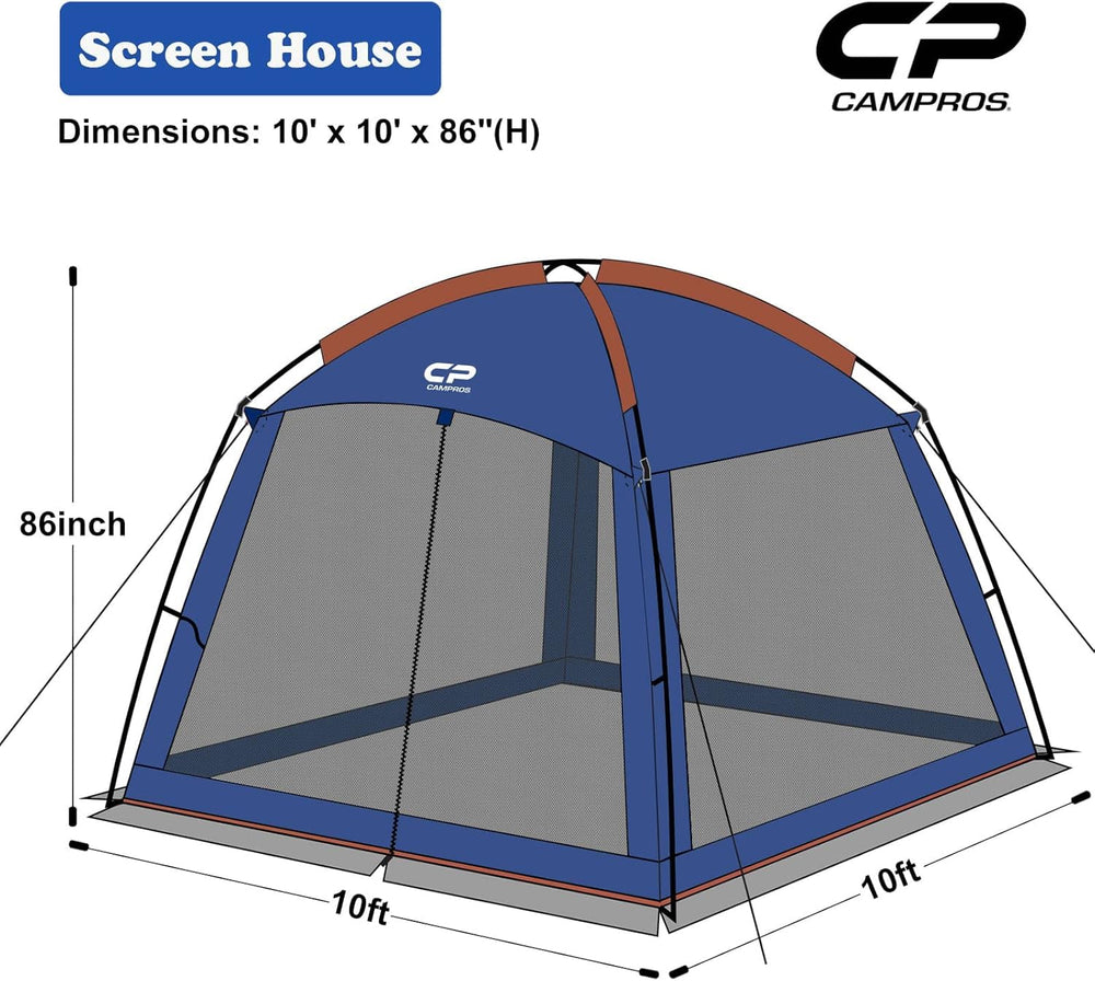 CAMPROS CP mesh wall closeup shows durable 190T polyester and breathable mesh for airflow