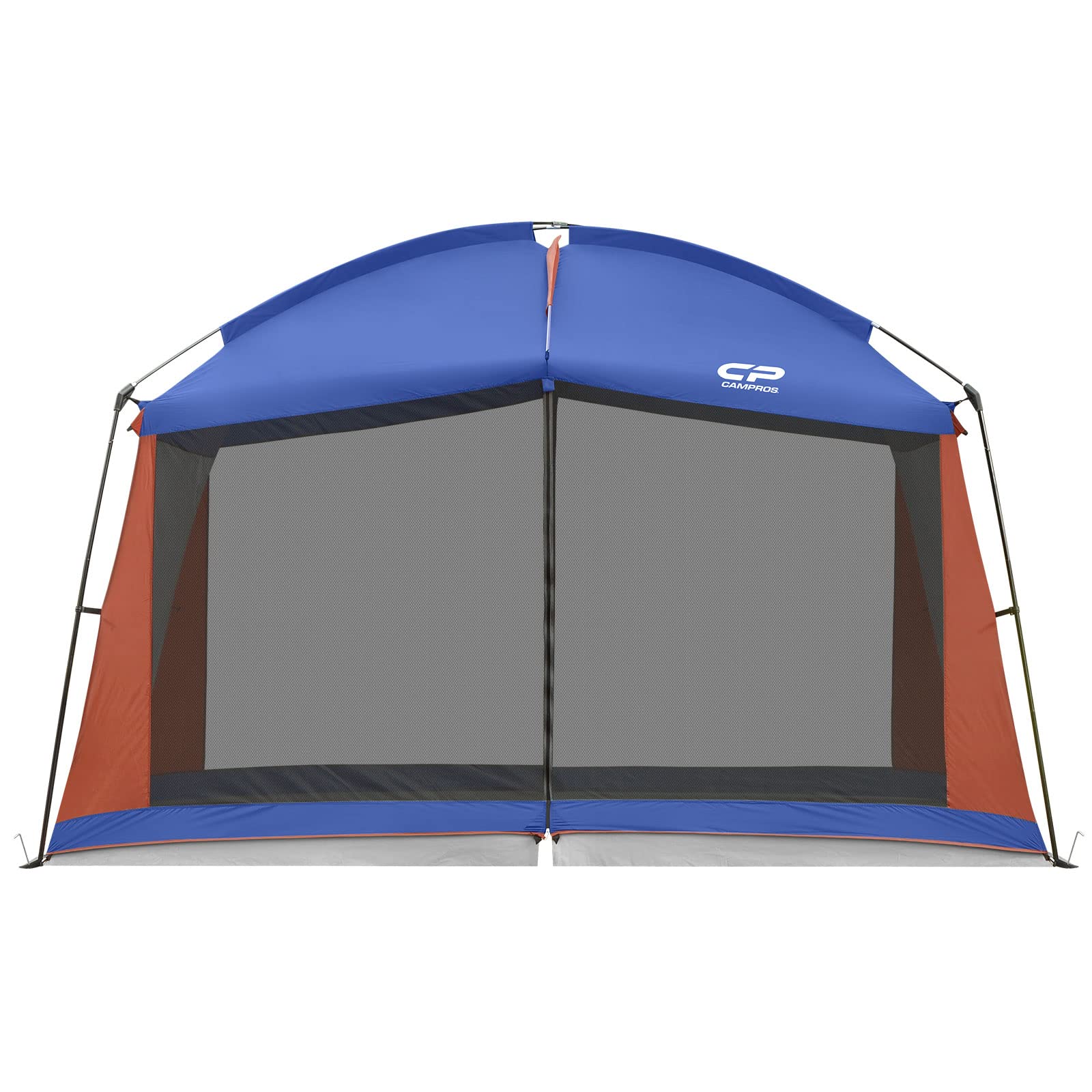 CAMPROS CP screen house 12x10 in backyard provides shade and airflow.