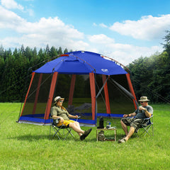 CAMPROS CP Screen House 13x13 with 86in center height for tall comfort
