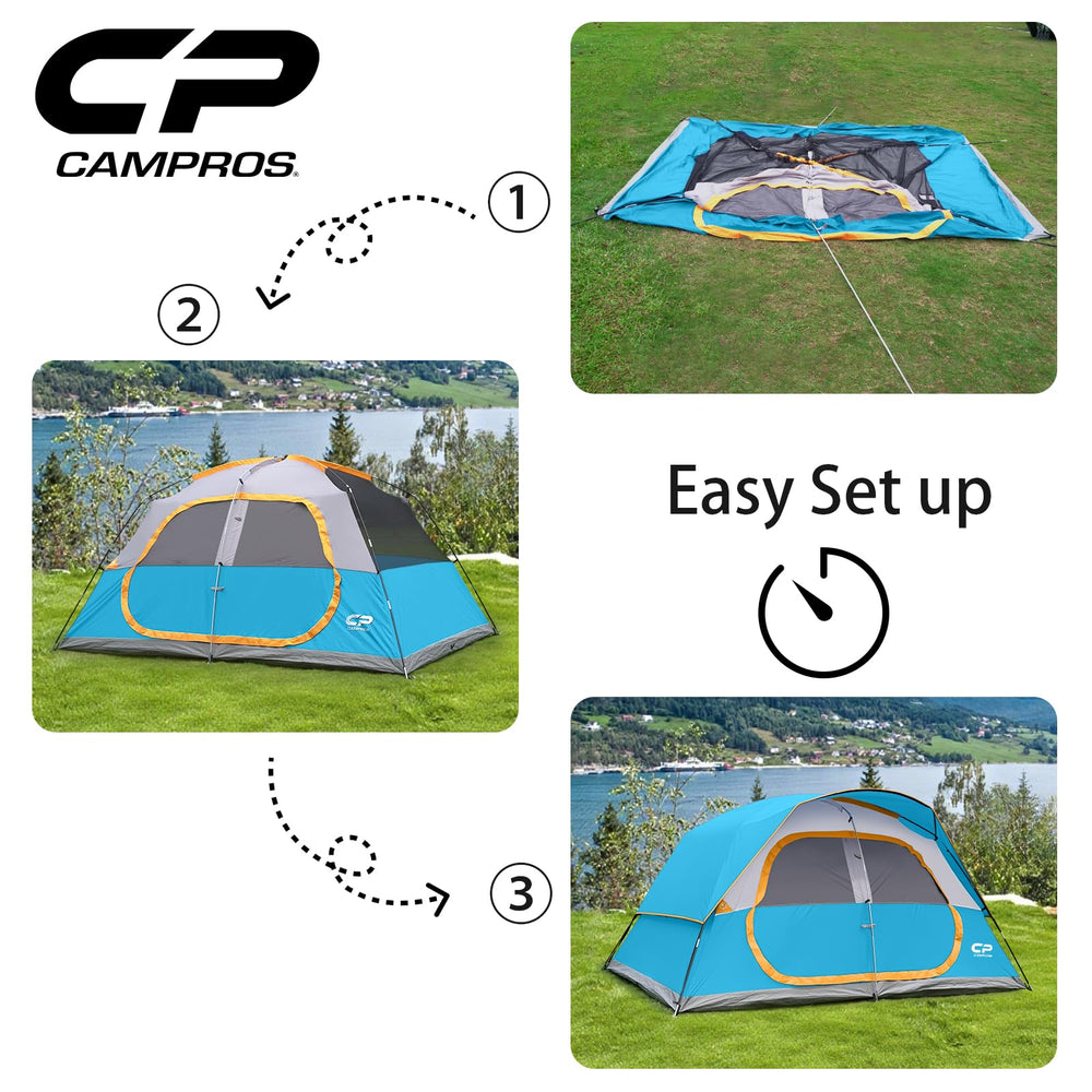 CAMPROS CP 8-Person tent carry bag for easy transport.