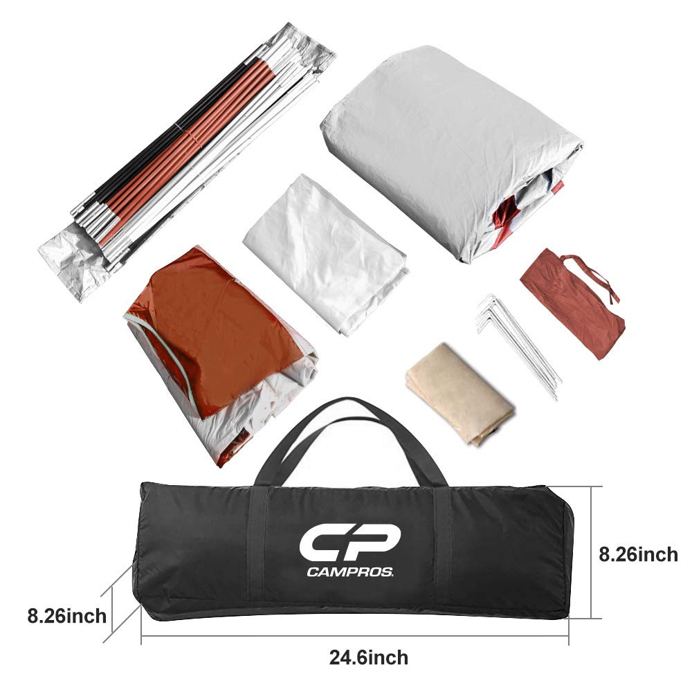 CAMPROS CP tent divided-room curtain for flexible privacy and screen use