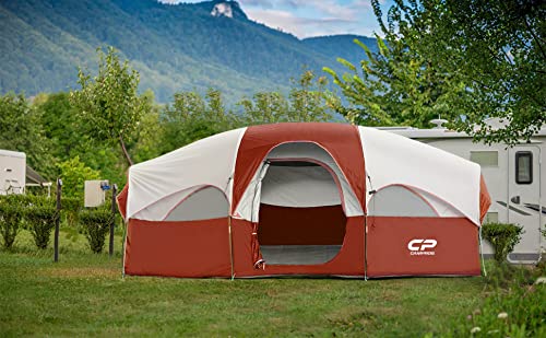 CAMPROS CP 8-person double-layer construction emphasizing durability