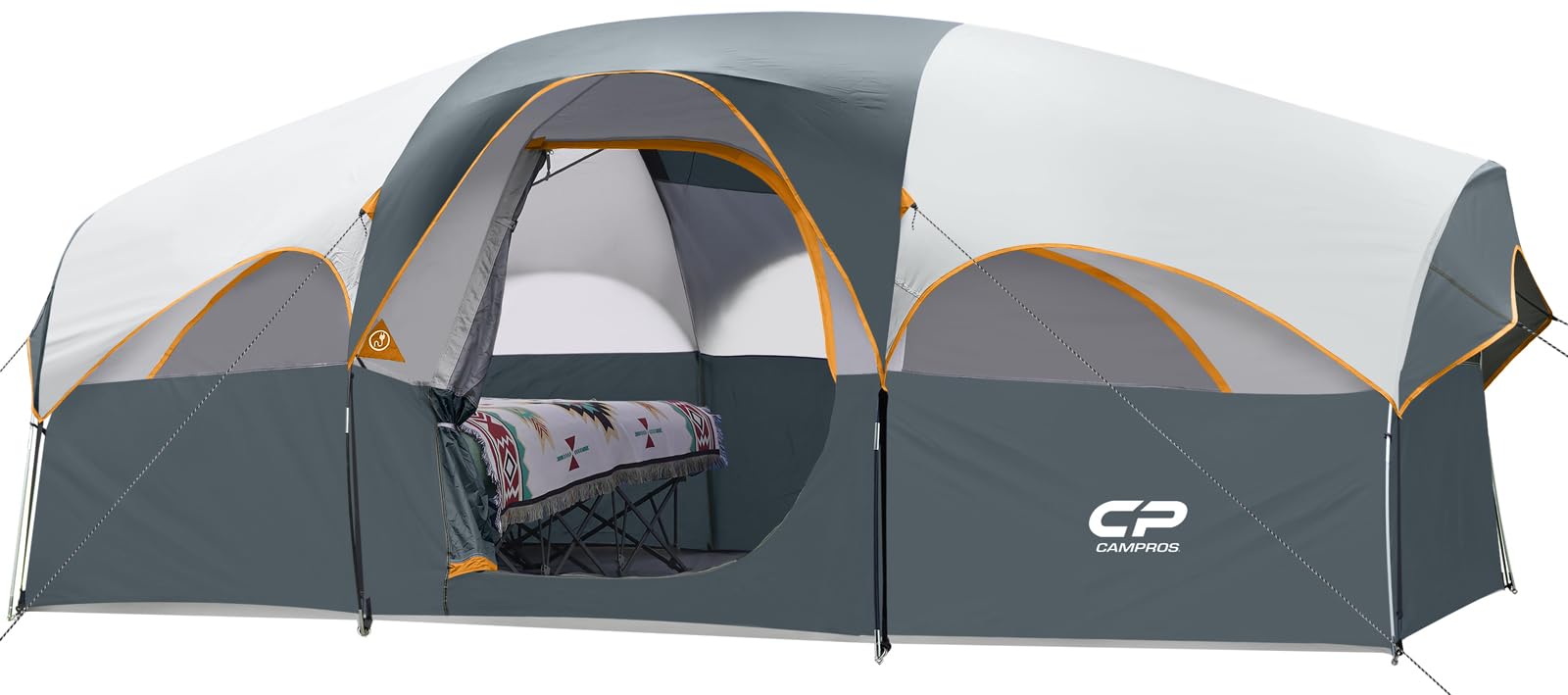 CAMPROS CP 8-person tent exterior weather-resistant shell for family camping