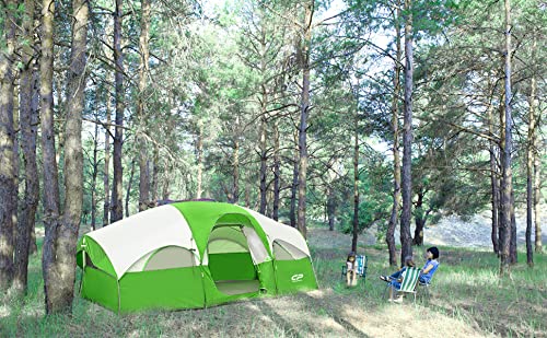 CAMPROS CP tent green camping solution for family trips
