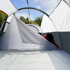 CAMPROS CP 8-person tent mesh ventilation top and doors for fresh air