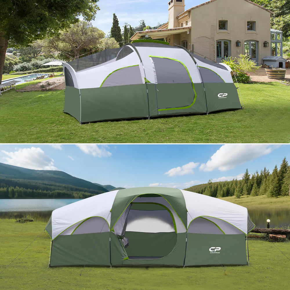CAMPROS CP tent with carry bag for portable transport and storage