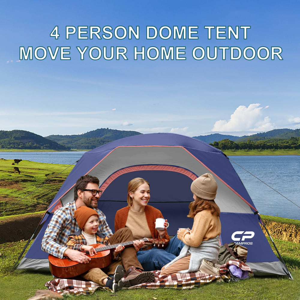 CAMPROS CP tent fabric with waterproof coating provides light rain protection