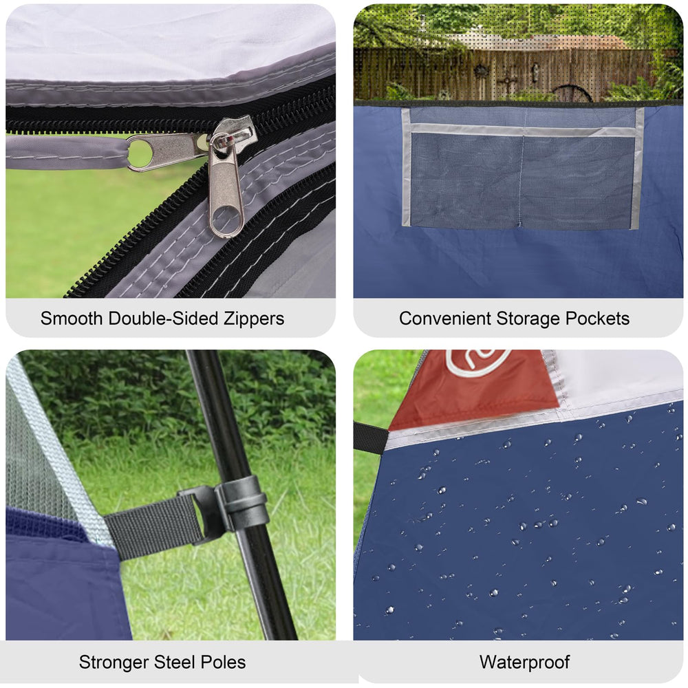 CAMPROS CP double-layer design balances ventilation and weather protection
