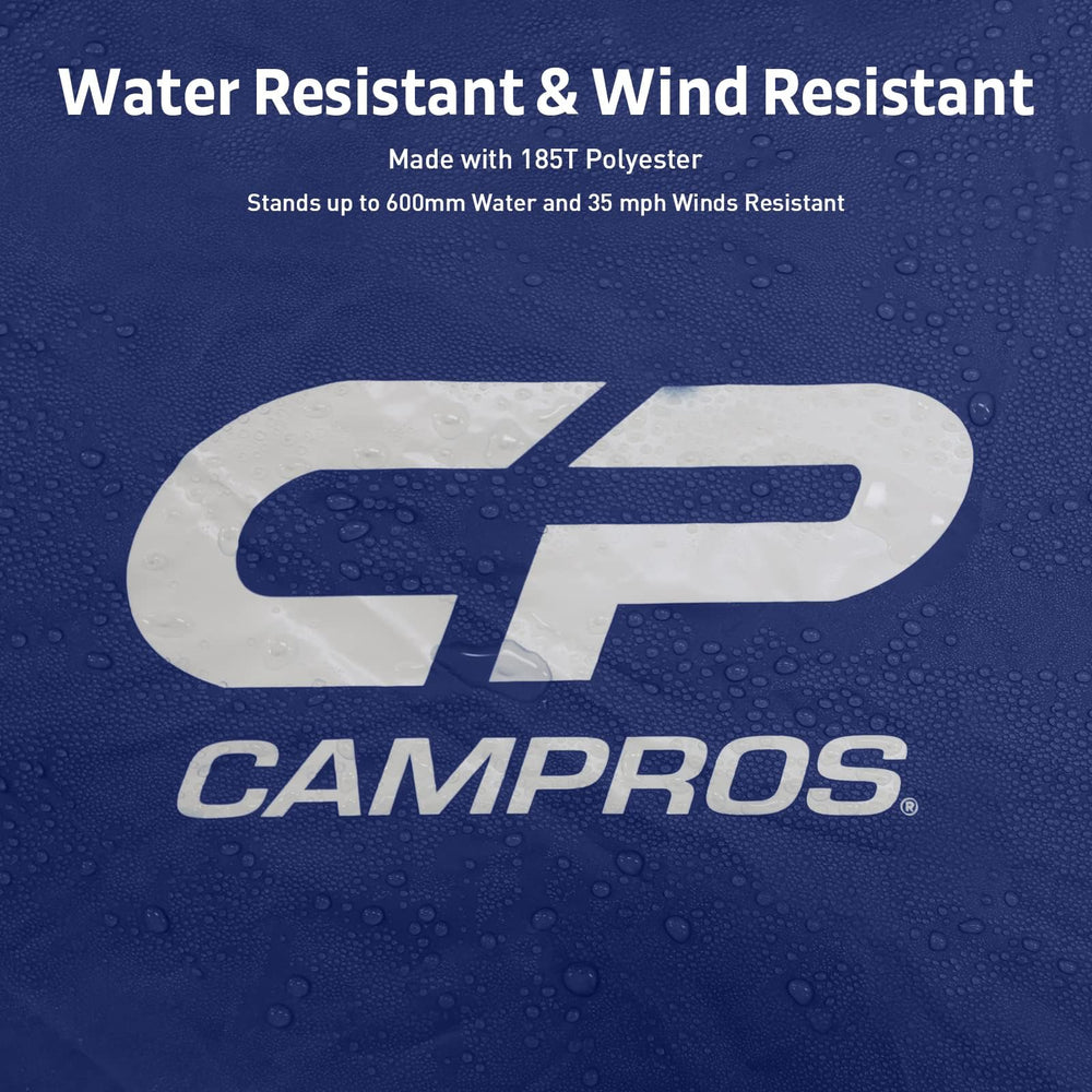 CAMPROS CP tent is ready for outdoor use with family camping and festivals