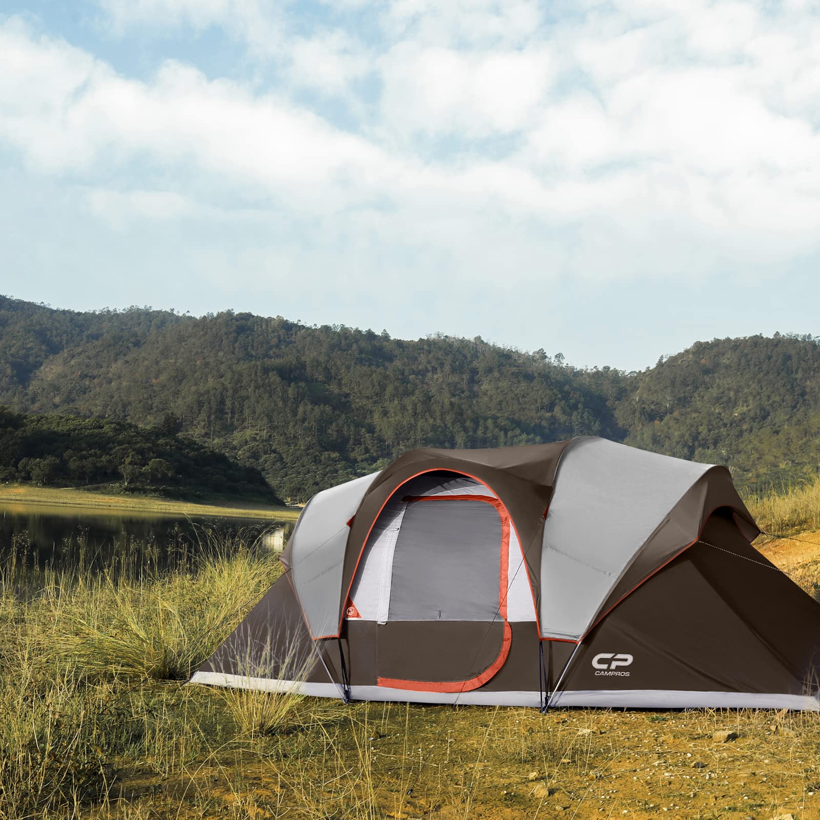 CAMPROS CP top mesh area enables stargazing and airflow.