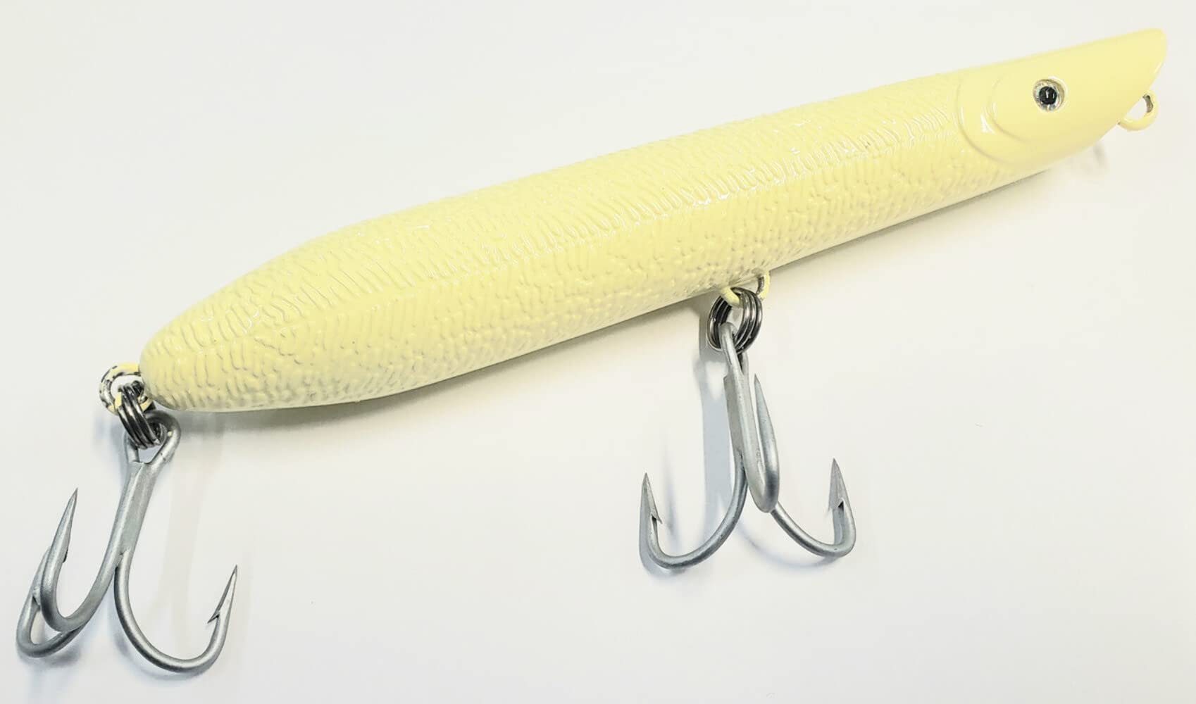 Canal Tackle Bullet Lure Beach Popper front view for long casts and surf fishing.