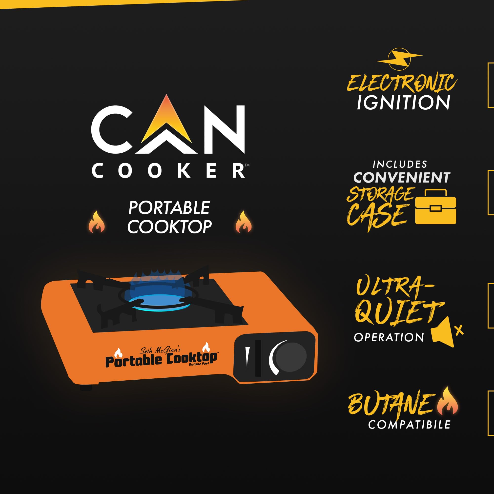 CanCooker burner is CSA certified for safety and peace of mind.