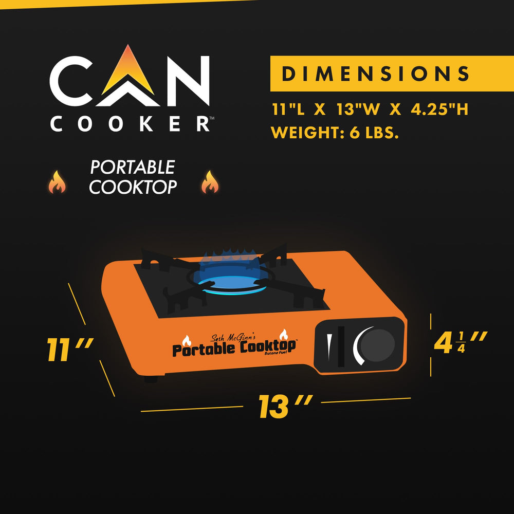 CanCooker burner at a tailgate demonstrates versatile outdoor cooking.