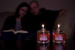 CandleLife unscented emergency candle pack emphasizes safe, clean burn.