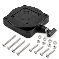 Cannon 2207003 black composite construction offers corrosion resistance.