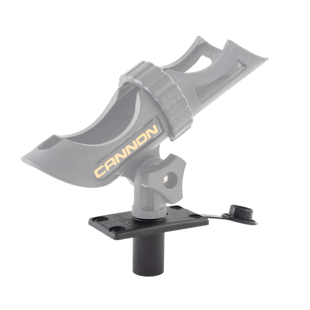 Cannon deck installation-ready setup showing flush-mount integration for a tidy finish
