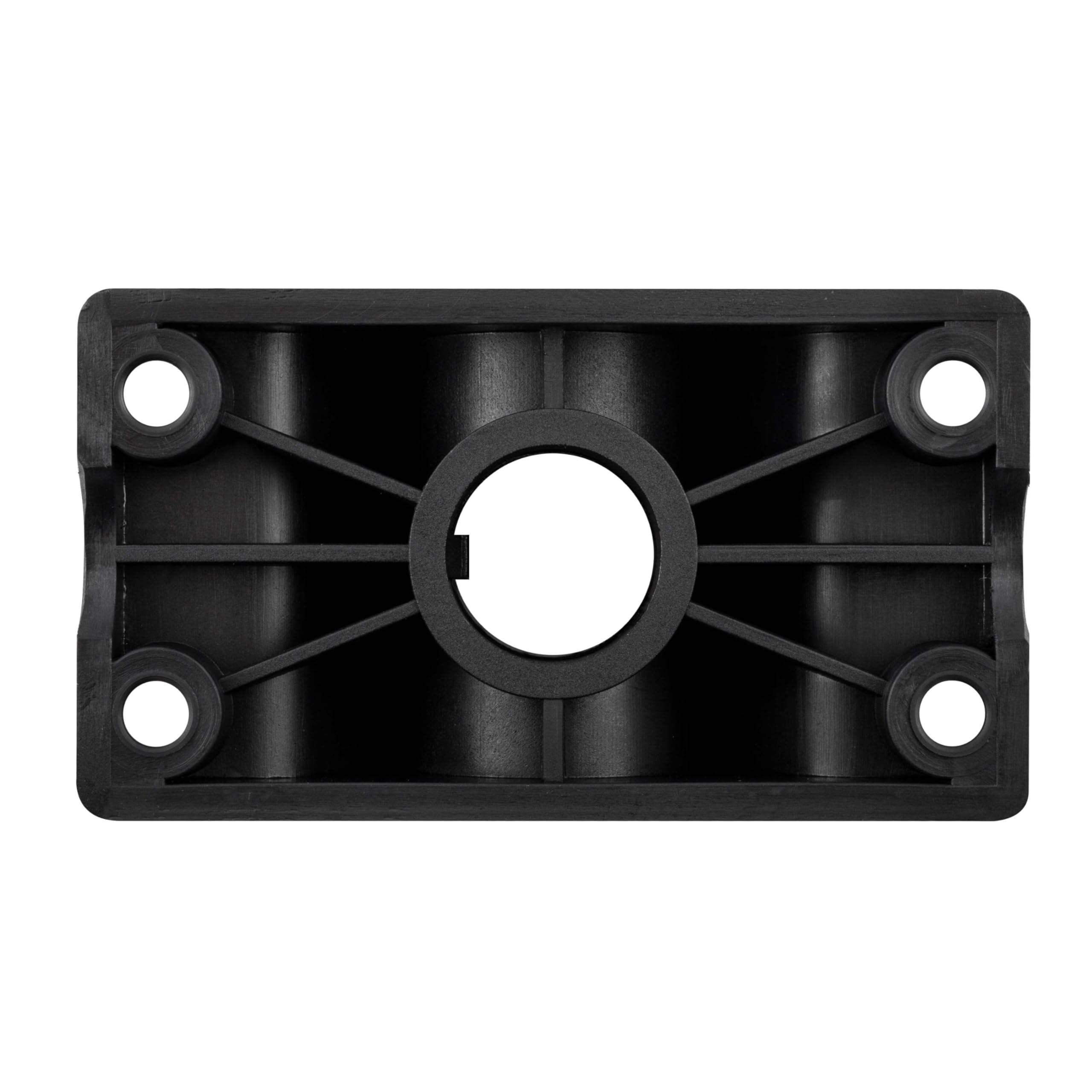 Cannon deck surface plate supports stable rod mounting