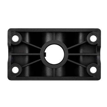 Cannon deck surface plate supports stable rod mounting