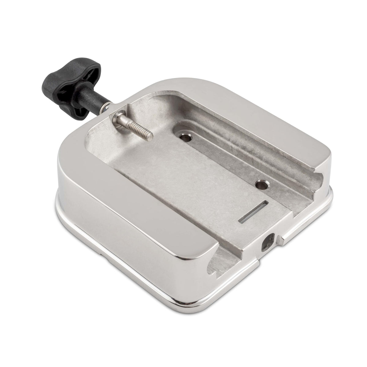 Cannon downrigger base assembly shows a robust, secure mounting platform.