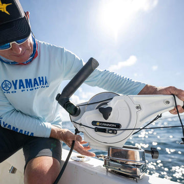 Cannon downrigger base delivers a strong, versatile mounting solution.