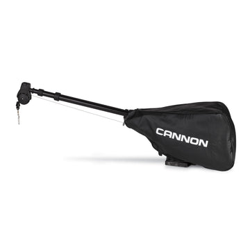 Cannon downrigger cover offers all-weather protection against sun and spray