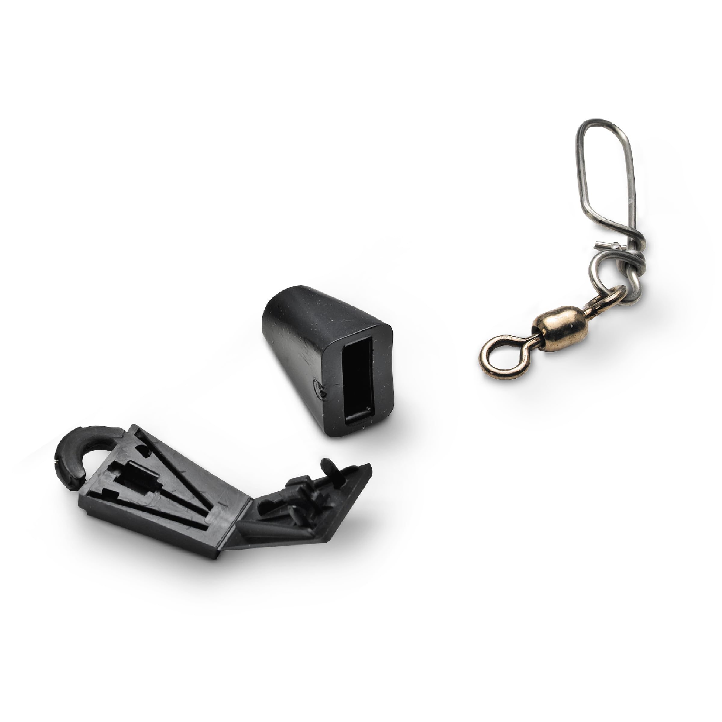 Six-piece Cannon downrigger kit for boat fishing setup